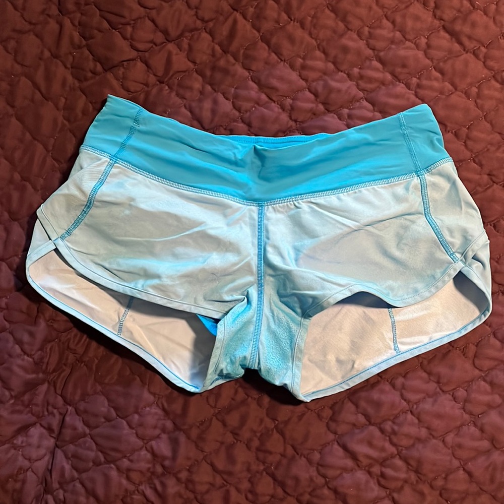 Gently worn Lululemon Speed Shorts